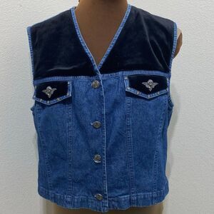 Denim Velvet Vest Angel Accents Cherub
Jeans Unique Stongebridge Size 12